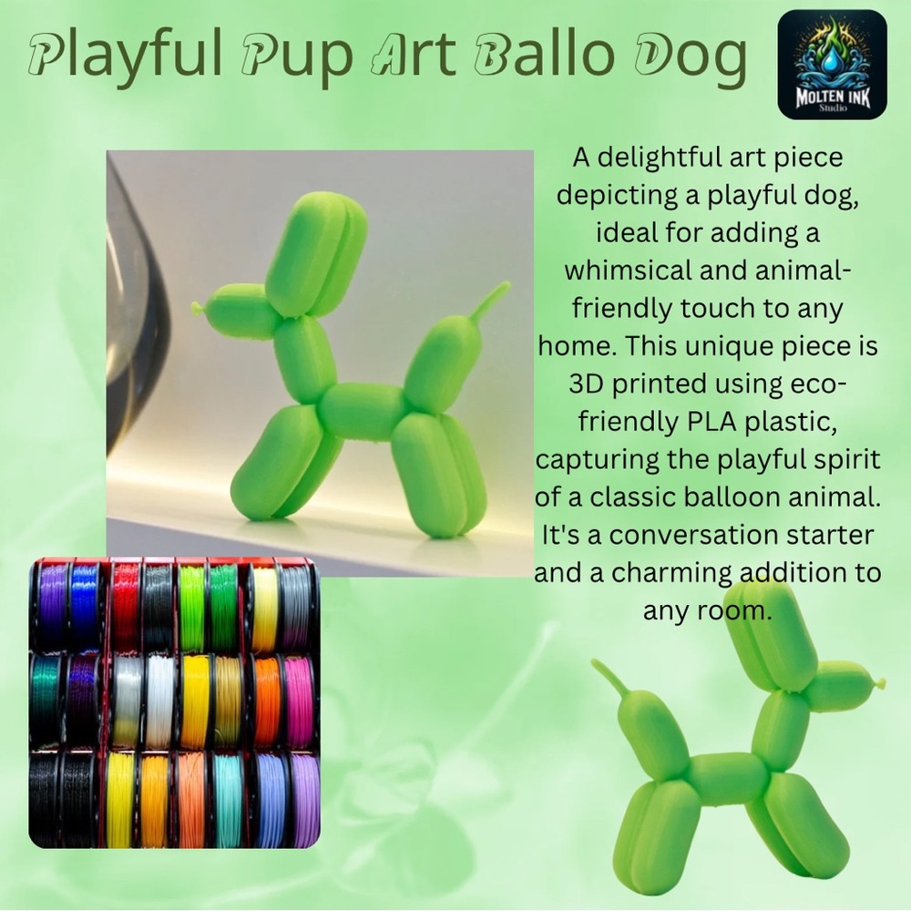 Playful pup you pick your color